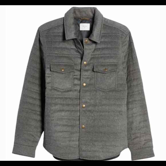Michael Quilted Shirt Jacket Billy Reid 